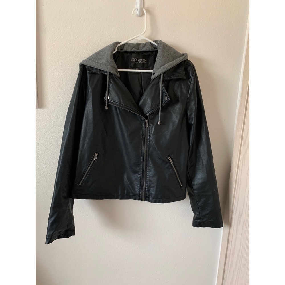 Forever 21+ Faux Leather Jacket